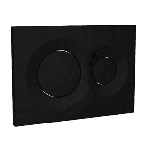 Kohler Lynk Pneumatic Faceplate In Matte Black Finish, K-75890IN-P-BL