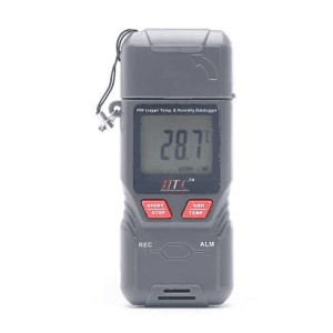 HTC 0 - 100%RH Temperature & Humidity Data Logger (PDF), PDF LOG