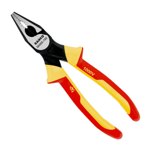 Bahco 8 inch / 200 mm Combination Pliers with Insulated Dual-Component Handles, 2628-G-200