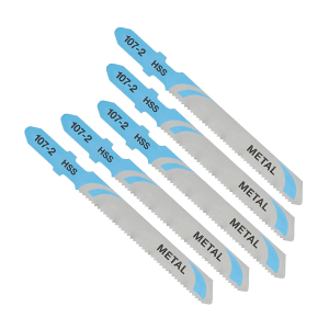 Dewalt 76 x 50 mm High Speed Steel Jigsaw Blades For Metal (T118A) (Pack of 5 Pcs), DT2160-QZ