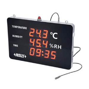 Insize -40°C to 85°C Large Screen Temperature & Humidity Meter, 0314-H323B