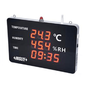 Insize -20°C to 60°C Large Screen Temperature & Humidity Meter, 0314-H423A