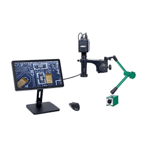 Insize 20 - 123X Flexible Arm Auto Focus Digital Microscope with Magnetic Stand, 5317-AF109