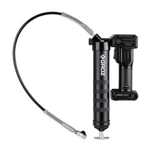 Groz 8000 PSI USB Rechargeable Battery Grease Gun, RGG/12L