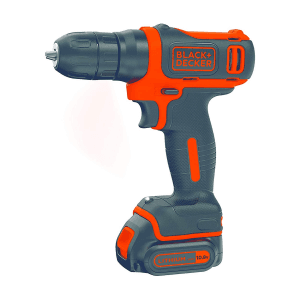 Black+Decker 10.8V / 1.5 Ah Cordless Compact Lithium Drill, BDCD12-IN