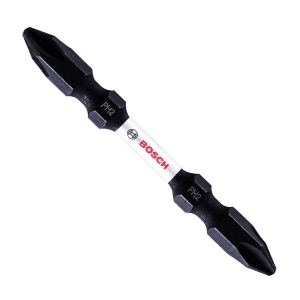 Bosch PH2 x 65 mm Length Phillips Double Ended Impact Screwdriver Bits (Pack of 10 Pcs), 2 608 522 405