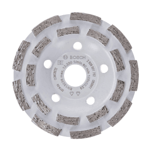 Bosch 125 x 5.00 mm Eco Range 5 Inch Concrete Grinding Wheels, 2 608 601 762