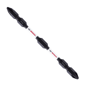 Bosch PH2 x 110 mm Length Phillips Double Ended Impact Screwdriver Bits (Pack of 10 Pcs), 2 608 522 406