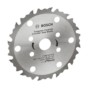 Bosch 125 mm CoolteQ Circular Saw Blade Eco for Wood (12 Teeth), 2 608 644 670