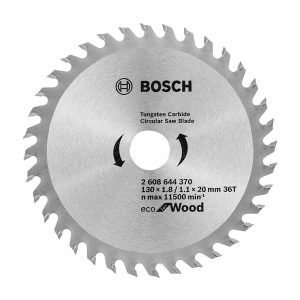Bosch 4 Inch / 110 mm Circular Saw Blades Eco For Wood, 2 608 644 660