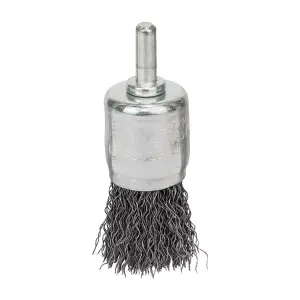 Bosch 25 mm Dia x 0.3 mm Pencil Brush Crimped Steel, 1 609 200 269