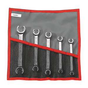 Facom 5 Pcs Straight Flare Nut Wrenches Set, 43.JE5T