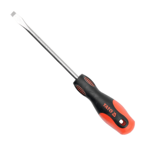 Yato 75 mm (Blade Length) x 2 mm (Blade Dia) Slotted Screwdriver, YT-2675