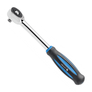 Hogert 1/4 Inch Swivel Ratchet Handle, HT1R374