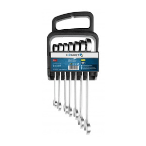 Hogert 7 Pcs Combination Ratchet Spanner Set, HT1R397