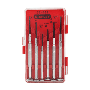 Stanley 6 Pcs Precision Screwdriver Set, 66-039