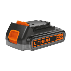 Black+Decker 20V / 2.0Ah MAX Powerconnect Lithium-ion Battery, LBXR2020