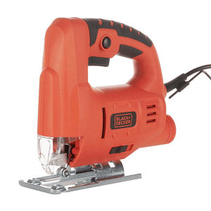 Black+Decker 400W Single Speed Compact Jigsaw With Bevel Cutting, JS10