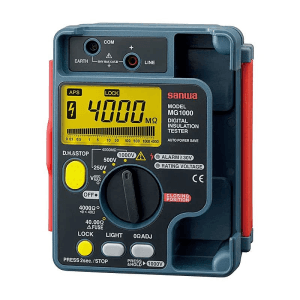 Sanwa 1000V / 4000 MOhms Range Digital Insulation Tester, MG1000
