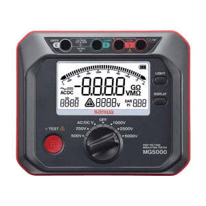 Sanwa 5000V DC High Voltage Digital Insulation Tester, MG5000