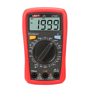 UNI-T 2000 Count Non-contact Voltage Digital Multimeter, UT33D+