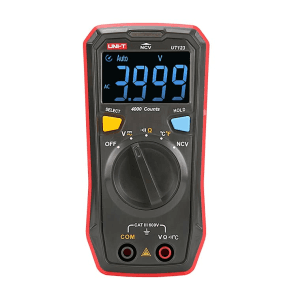 UNI-T 4000 Count Pocket-sized Residential Digital Multimeter, UT123