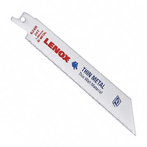Lenox 152 mm / 6 Inch Metal Cutting Reciprocating Saw Blades (24 TPI) (Pack of 5 Pcs), 20568624R