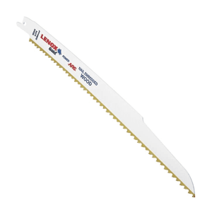 Lenox 229 mm / 9 Inch Gold Power Arc Curved Wood Reciprocating Saw Blades (6 TPI) (Pack of 5 Pcs), 21062956GR