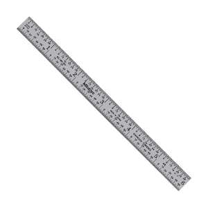 Mitutoyo 0 - 6 inch Fully-Flexible Steel Ruler (4R), 182-201