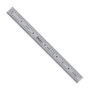 Mitutoyo 0 - 6 inch Fully-Flexible Steel Ruler (16R), 182-202