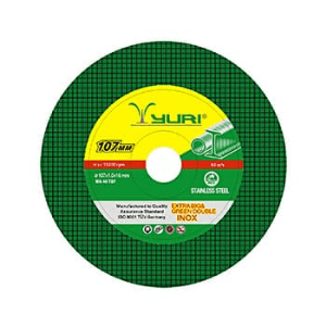 Yuri 107 x 1 x 16 mm Cutting Wheel For Inox (Pack Of 100 Pcs)