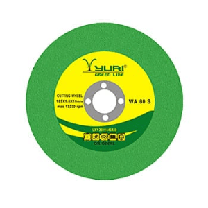 Yuri 125 x 1.2 x 22 mm Cutting Wheel For Inox (Pack Of 100 Pcs)