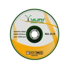 Yuri 100 x 4 x 16 mm D.C Grinding Wheel (Pack Of 25 Pcs)
