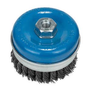 Bosch 75 mm Dia. Wire Cup Brush with Knotted Wire, 2 608 622 063