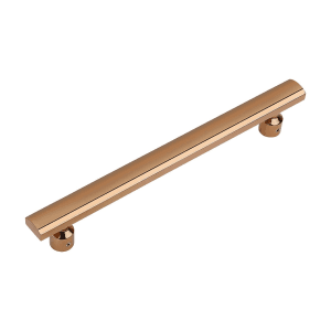 KBI Zorik & Flower Rose Gold PVD Door Handle