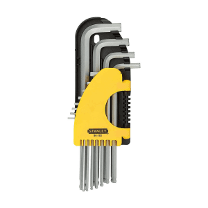 Stanley 12 Pcs Imperial Ball End Hex Long Key Set, 94-163-23