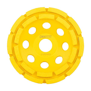 Dewalt 5 inch / 125 mm Double Row Diamond Cup Grinding Wheel For Angle Grinders, DW4777T-AE