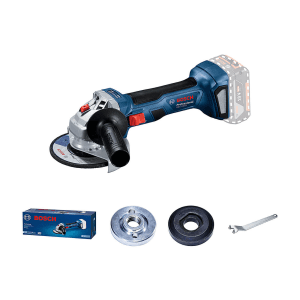 Bosch 100mm / 4 inch 18V Professional Cordless Angle Grinder, GWS 180-LI (Solo)