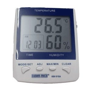 Kusam-Meco -10°C - 60°C Digital Hygro-Thermometer With Clock Alarm Function (Data Logger), KM 918 A