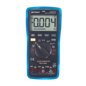 Metravi 2000V AC/DC Digital TRMS Multimeter, Solar-1B 