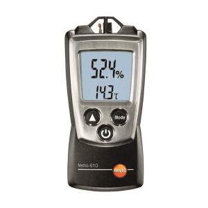 Testo -10 to +50°C Digital Thermo-Hygrometer, Testo 610