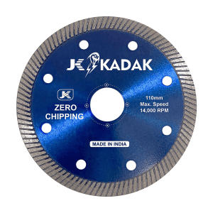 JK Kadak 4 inch / 110 mm Diamond Tile Cutting Blade (Zero Chipping Segmented), SD9060443
