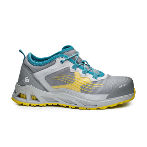 Portwest Pearl/Yellow K-Pop Safety Shoe (Size-38), B1002PEY38 