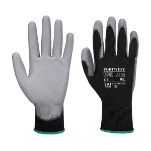 Portwest PU Palm Glove (Medium) Pack of 10 Pcs, A120G8RM