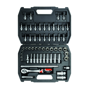 Yato 58 Pcs 3/8 Inch Sq. Drive Socket Set, YT-3857