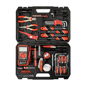 Yato 68 Pcs 1/4 Inch Sq. Drive Electrician Tool Set, YT-39004