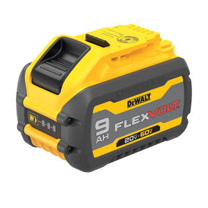 Dewalt 18V/54V / 9.0 Ah Li-ion Battery Pack (FLEXVOLT), DCB609-B1
