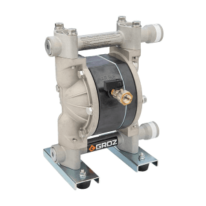 Groz 0 - 50 LPM Air Operated Double Diaphragm Pump, AODD/1-2/BAH/N