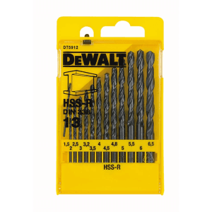 Dewalt 13 Pcs HSS Metal Drill Bit R-Set, DT5912