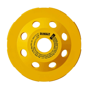 Dewalt 4-1/2 inch / 115 mm Double Row Diamond Cup Grinding Wheel For Angle Grinders, DW4774T-AE
